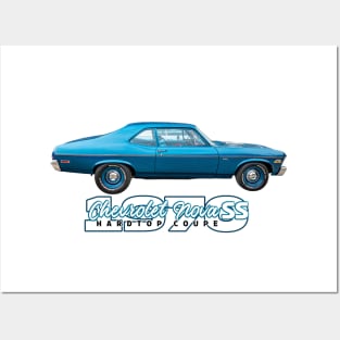 1970 Chevrolet Nova SS Hardtop Coupe Posters and Art